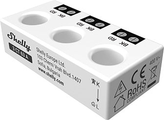 Shelly PRO 3EM-3CT63 Elektroměr Shelly PRO 3EM-3CT63 Elektroměr